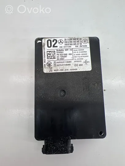 Mercedes-Benz S W222 Blind spot control module A0009058702