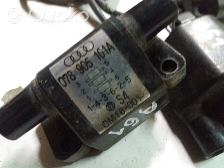 Audi A6 S6 C4 4A High voltage ignition coil 078905115