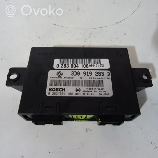 Volkswagen Phaeton Sterownik / Moduł ECU 3D0919283D