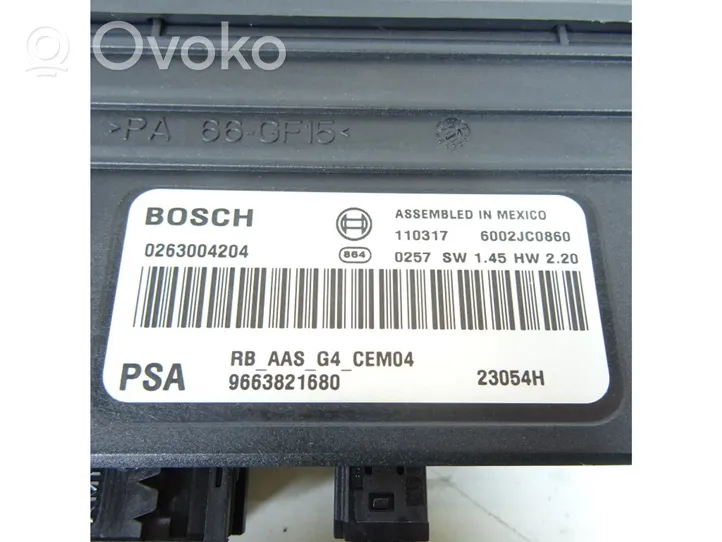 Citroen C3 Picasso Sterownik / Moduł ECU 9663821680