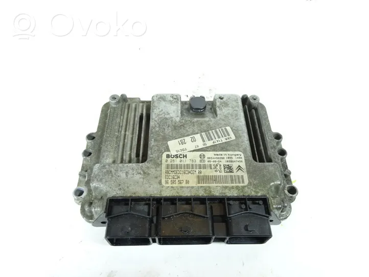 Peugeot 206 CC Centralina/modulo motore ECU 9658556780