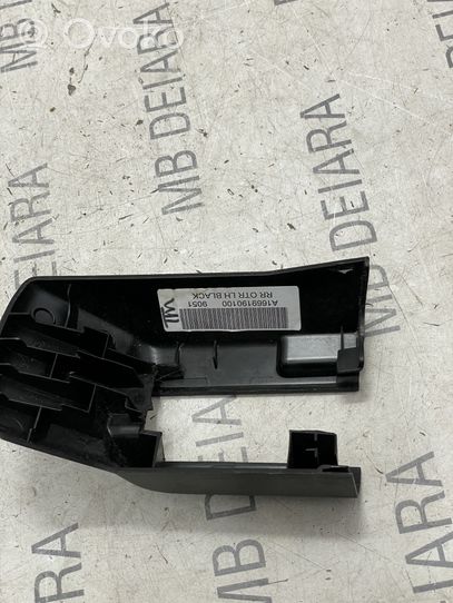 Mercedes-Benz ML W166 Front driver seat rail trim A1669190100