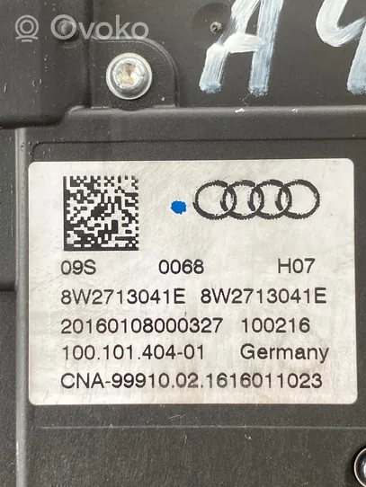 Audi A4 S4 B9 Palanca/selector de cambios (interno) 8W2713041E