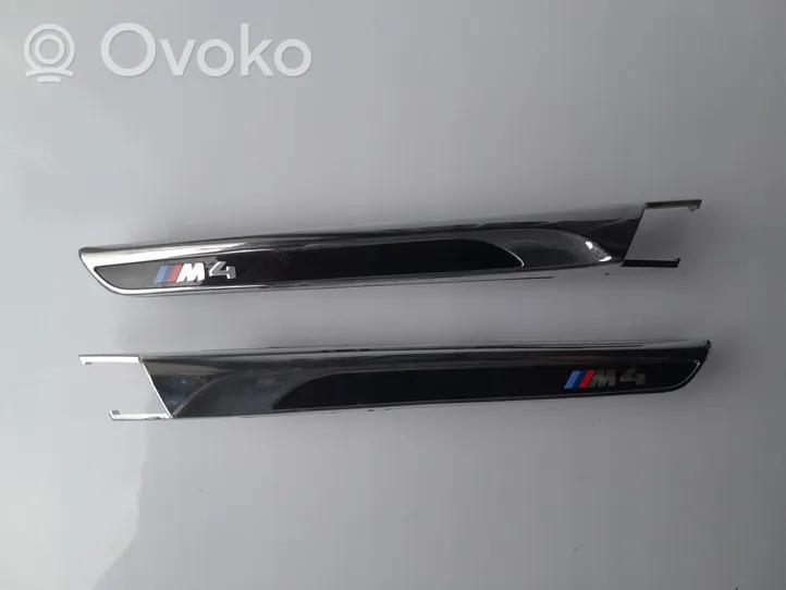 BMW 4 F32 F33 Listwa / Nakładka na błotnik przedni 8055334