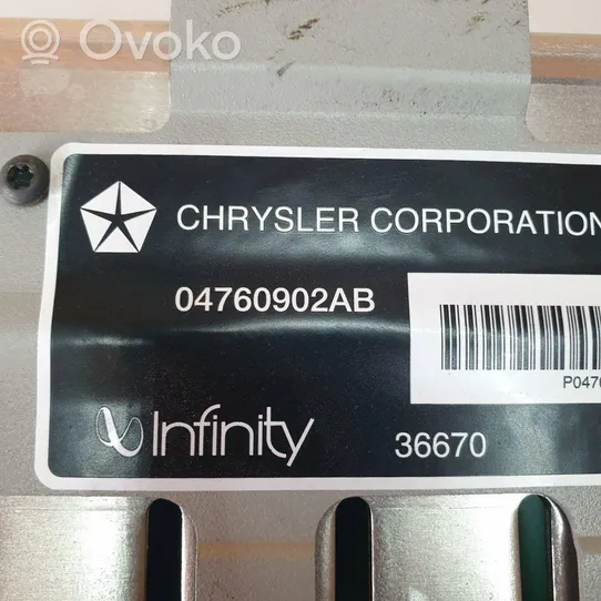Chrysler 300M Amplificateur de son 04760902AB