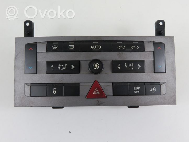 Peugeot 407 Console centrale, commande chauffage/clim 