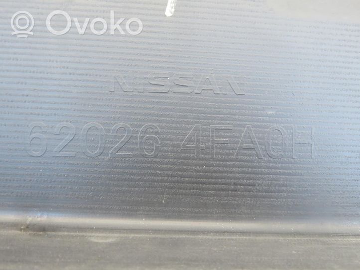 Nissan NV200 Rivestimento della parte inferiore del paraurti posteriore 62026F4A0H