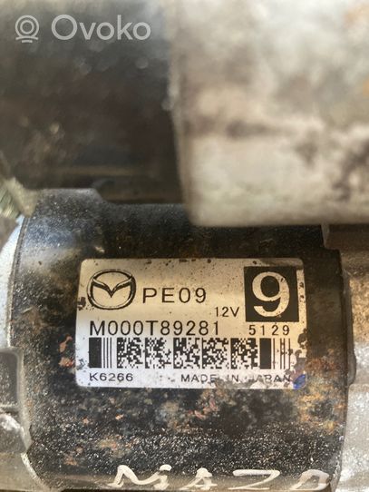 Mazda 2 Starter motor M000T89281