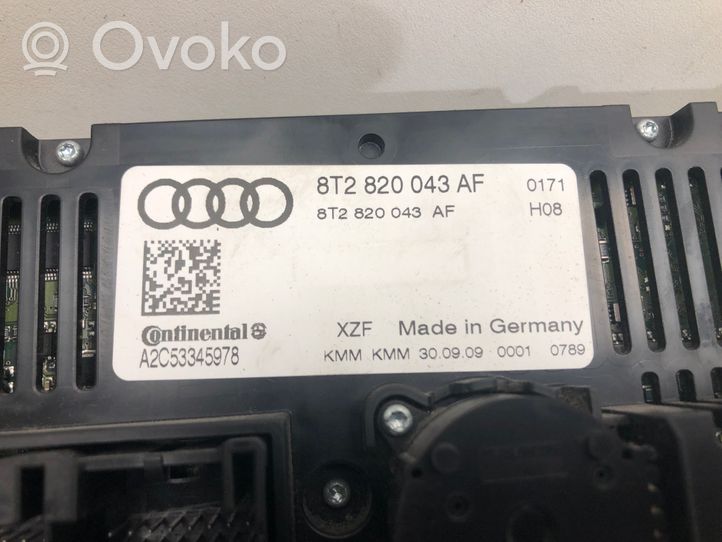 Audi A4 S4 B8 8K Climate control unit 