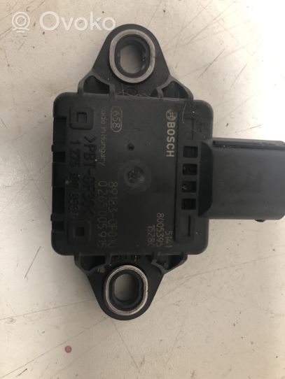 Toyota Avensis T270 ESP Drehratensensor Querbeschleunigungssensor 0265005915