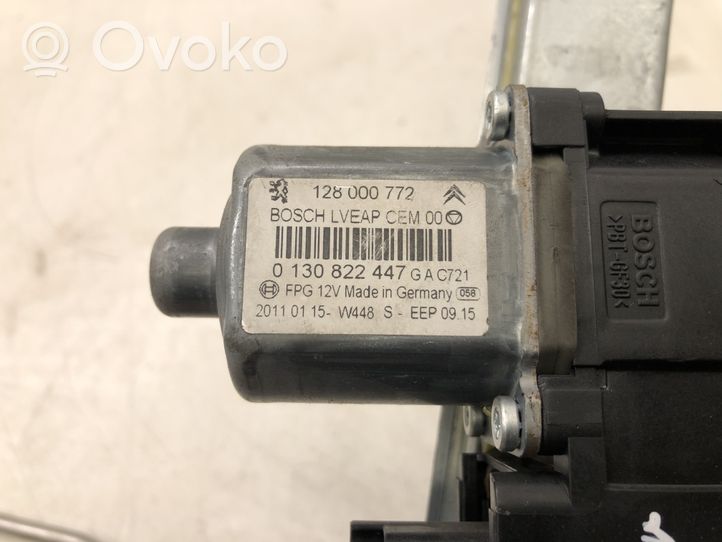 Citroen C5 Rear door window regulator motor 128000772