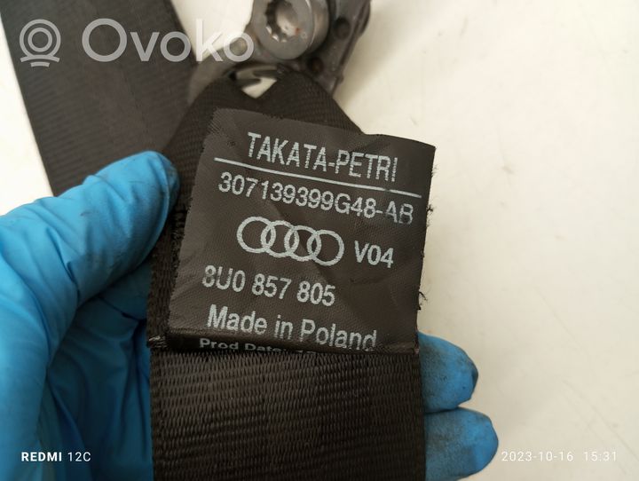 Audi Q3 8U Takaistuimen turvavyö 