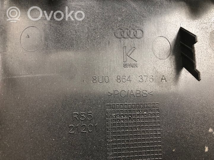 Audi Q3 8U Kita centrinė konsolės (tunelio) detalė 8U0864376A