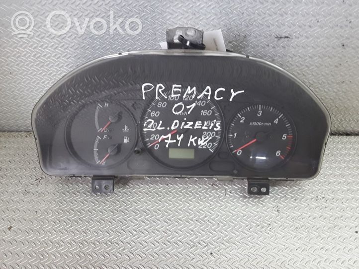 Mazda Premacy Compteur de vitesse tableau de bord 