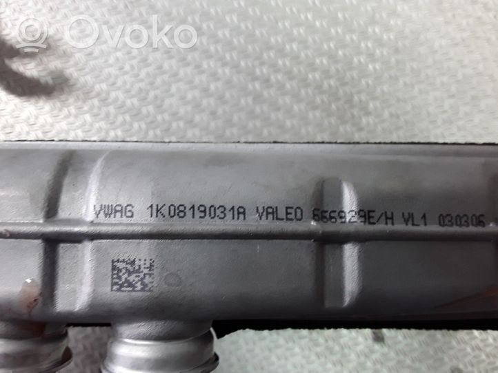 Skoda Octavia Mk2 (1Z) Pečiuko radiatorius 1K0819031A