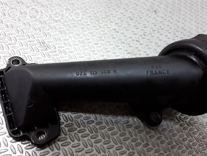 Volkswagen Touareg I Oil fill pipe 07Z115308B