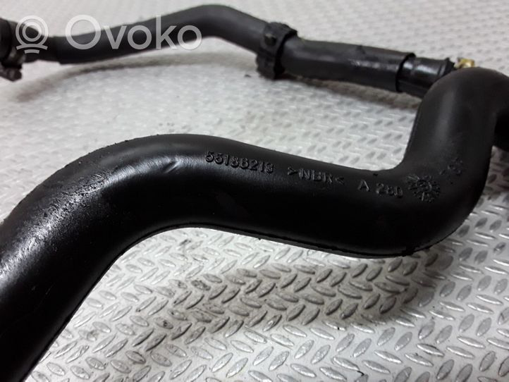 Opel Vectra C Breather hose/pipe 55186213