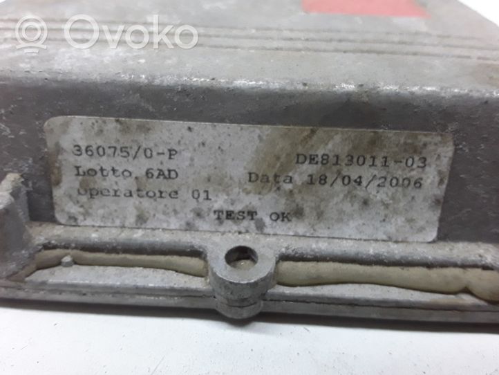 Renault Clio II Gāzes iekārtas vadības bloks DE81301103