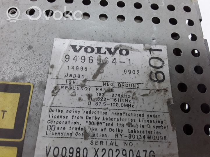Volvo S80 Radio / CD/DVD atskaņotājs / navigācija 94965641