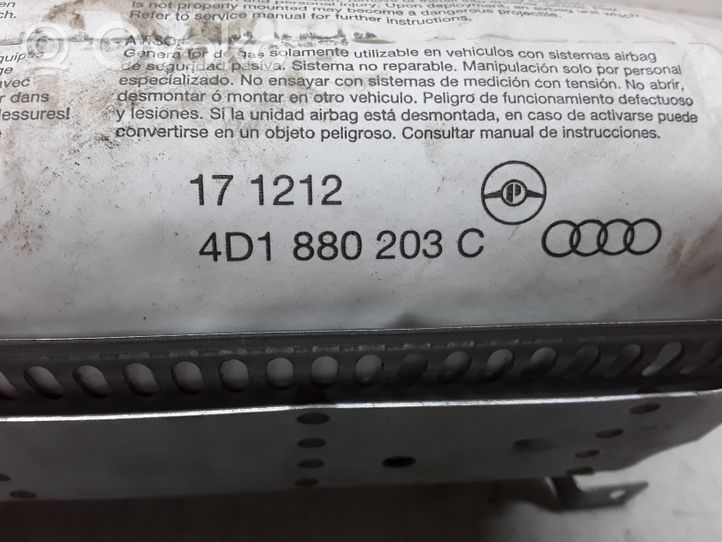 Audi A8 S8 D2 4D Airbag del passeggero 4D1880203C