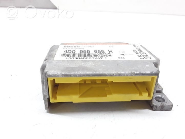 Audi A8 S8 D2 4D Sterownik / Moduł Airbag 4D0959655H