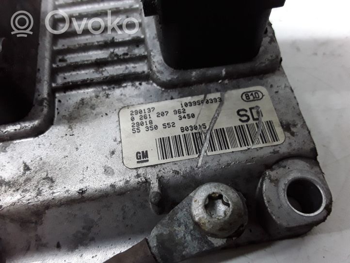 Opel Corsa C Sterownik / Moduł ECU 55350552