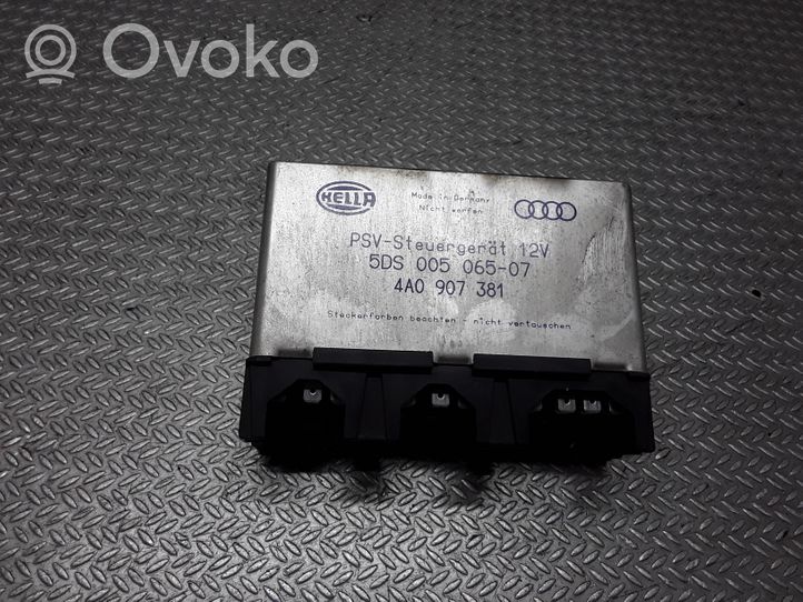 Audi A8 S8 D2 4D Modulo di controllo sedile 4A0907381