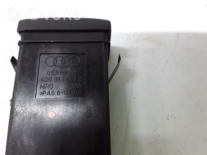 Audi A8 S8 D2 4D Interruttore riscaldamento sedile 4D0963563