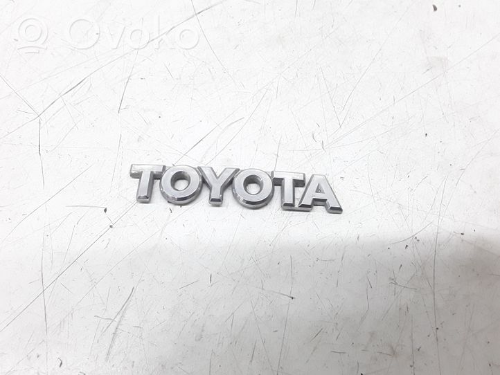 Toyota Yaris Manufacturers badge/model letters 