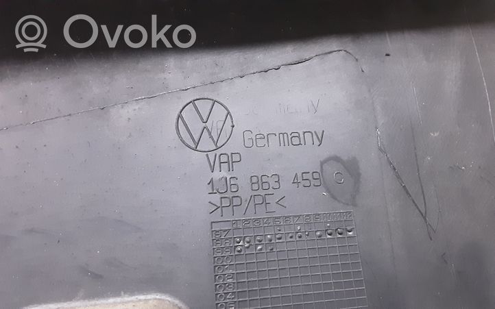 Volkswagen Golf IV Rivestimento di protezione sottoporta del bagagliaio/baule 1J6863459C