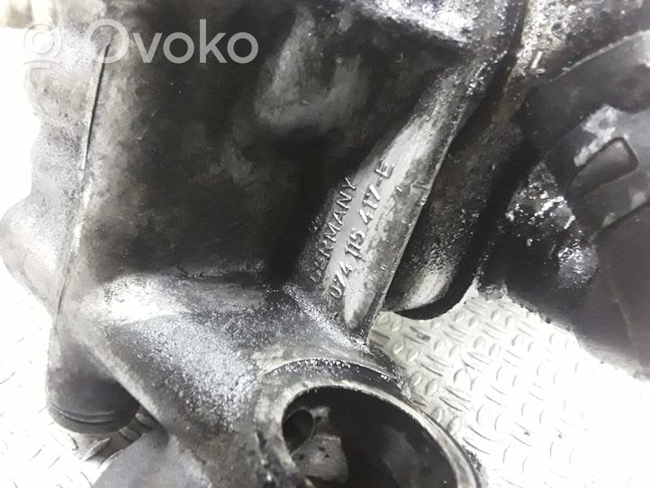 Volvo S70  V70  V70 XC Support de filtre à huile 074115417E