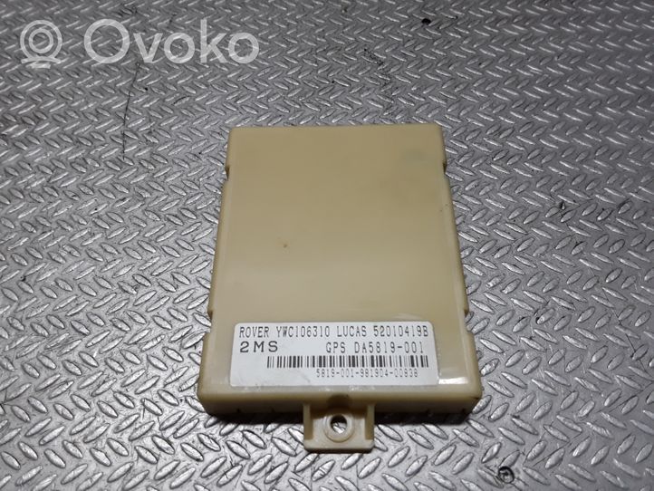 Land Rover Freelander Boîtier module alarme YWC106310