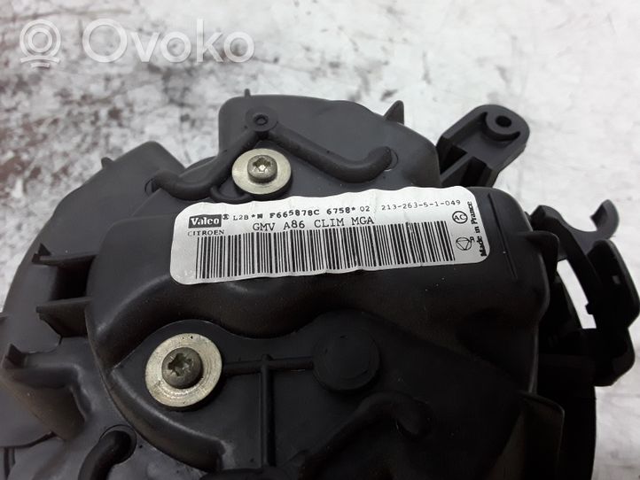 Citroen C2 Ventola riscaldamento/ventilatore abitacolo F665878C