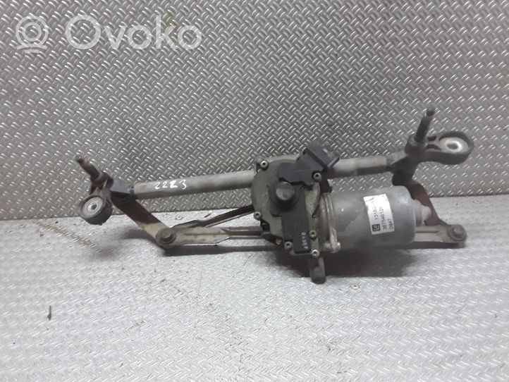 Opel Corsa D Tiranti e motorino del tergicristallo anteriore 13182340