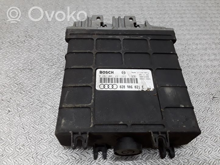 Audi A4 S4 B5 8D Sterownik / Moduł ECU 028906021E