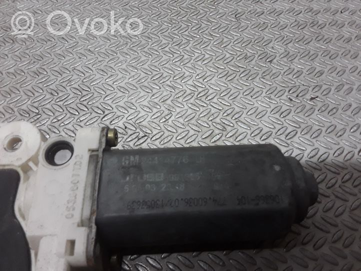 Opel Signum Silniczek podnoszenia szyby drzwi tylnych 24414776LH