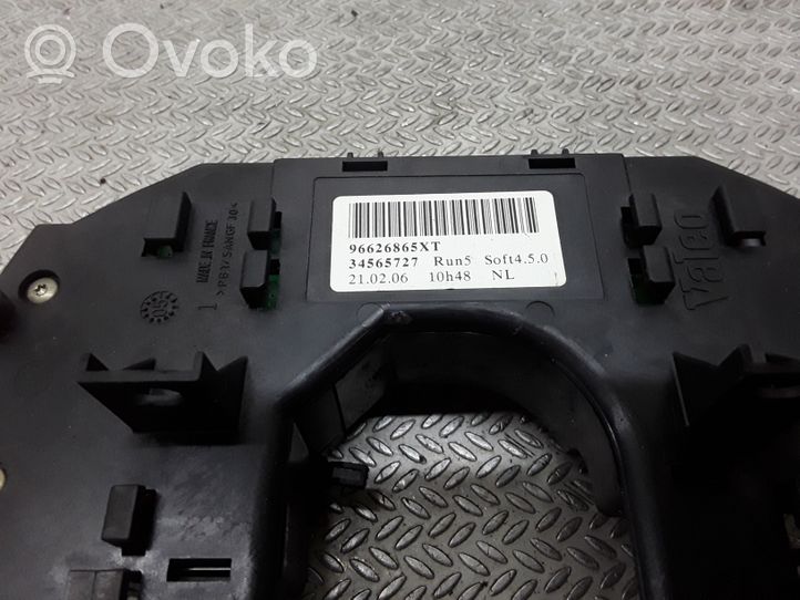 Citroen C4 I Pyyhkimen/suuntavilkun vipukytkin 96626865XT