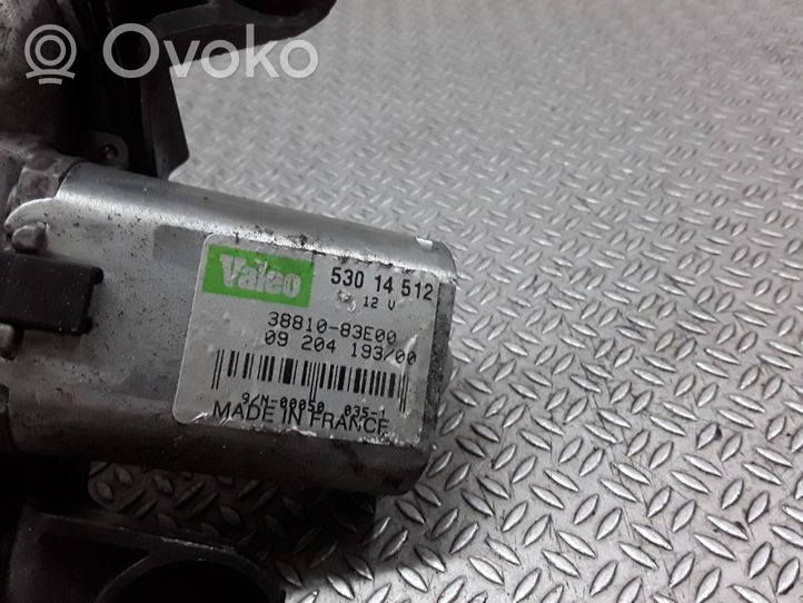 Opel Agila A Rear window wiper motor 53014512