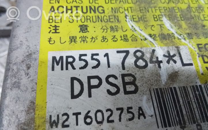 Mitsubishi Pajero Module de contrôle airbag MR551784