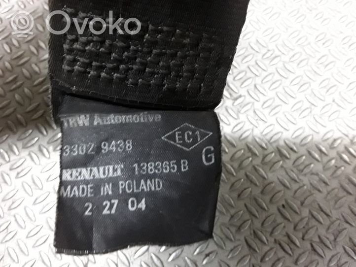 Renault Modus Front seatbelt 33029438