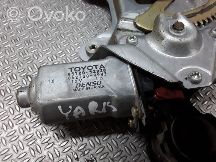 Toyota Yaris Priekšpusē elektriskā loga pacelšanas mehānisma komplekts 8572052020
