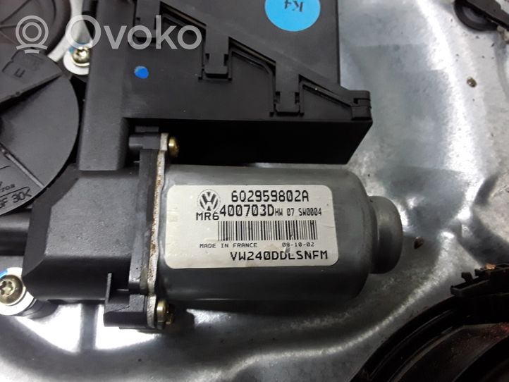 Volkswagen Polo Priekinio el. Lango pakėlimo mechanizmo komplektas 6Q2959802A