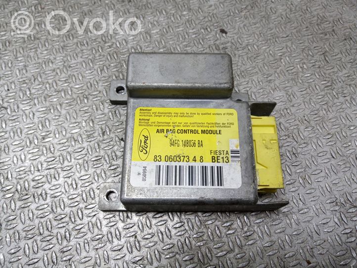 Ford Fiesta Turvatyynyn ohjainlaite/moduuli 94FG14B056BA