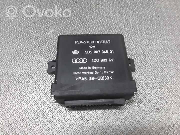 Audi A8 S8 D2 4D Ohjaustehostimen ohjainlaite/moduuli 4D0909611