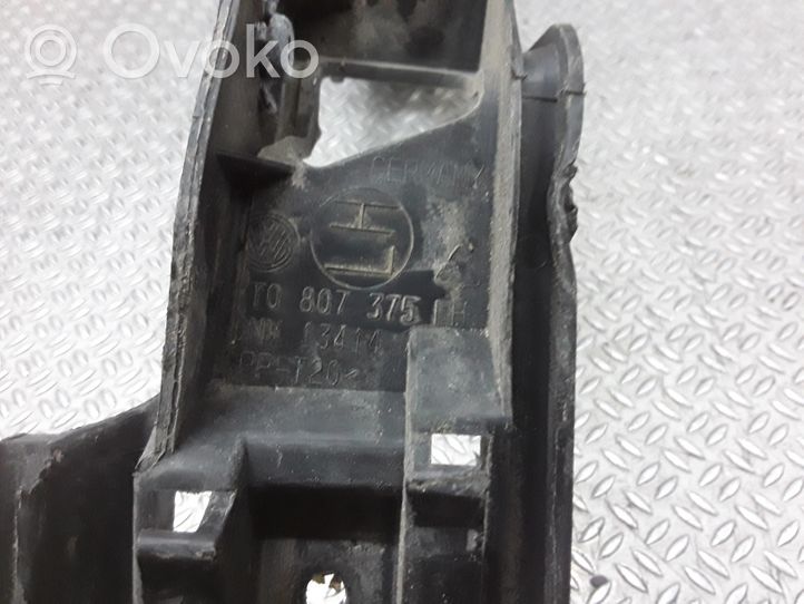 Volkswagen Touran I Support de pare-chocs arrière 1T0807375LH