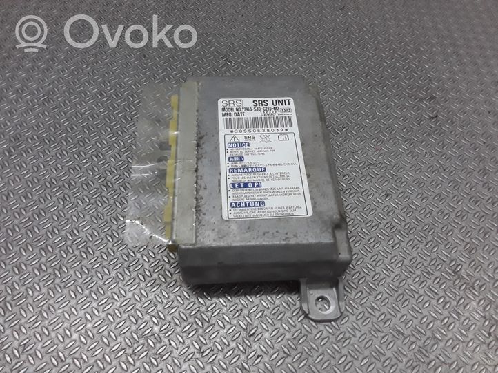 Honda FR-V Module de contrôle airbag 77960SJDG210M2