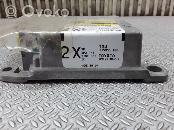 Toyota Avensis T250 Airbag control unit/module 8917005220