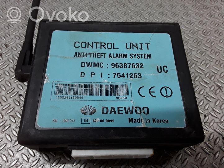 Daewoo Rezzo Boîtier module alarme 96387632