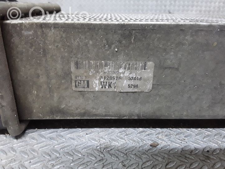 Opel Astra H Chłodnica powietrza doładowującego / Intercooler 13128926