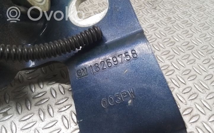 Opel Meriva B Cerniere del vano motore/cofano 13269759